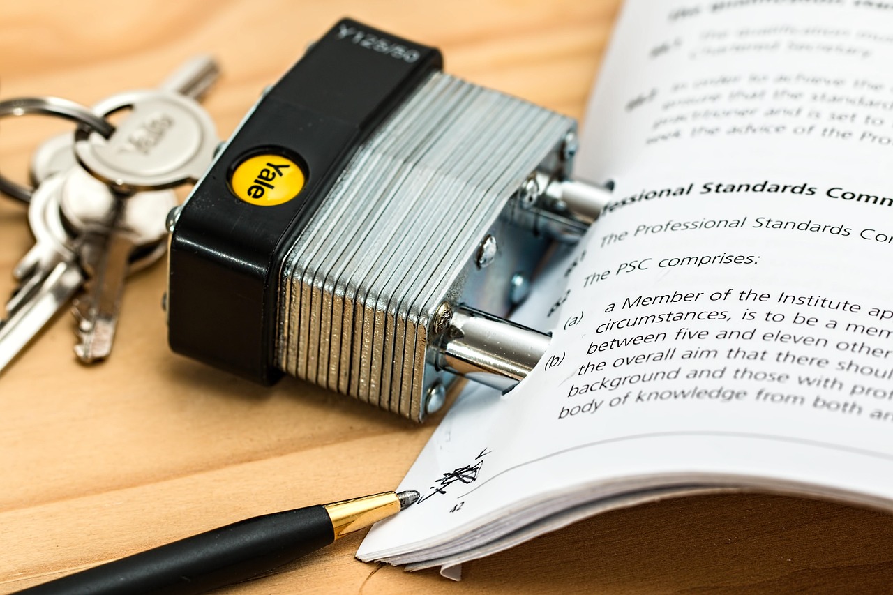 Contract document binding an agreement